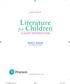 NINTH EDITION. Literature. for Children A SHORT INTRODUCTION. David L. Russell Ferris State University. 330 Hudson Street, NY 10013