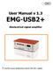 User Manual v 1.3 EMG-USB2+
