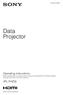 (1) Data Projector