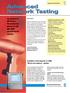 The magazine for ANT-20 users ± The standard test platform for PDH, SDH, SONET and ATM PVC/SVC networks