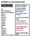 HORNS SEPTEMBER 2014 JAZZ AUDITION PACKET. Audition Checklist: o BLUES SCALES: Concert Bb and F Blues Scales. o LEAD SHEET/COMBO TUNE: Tenor Madness