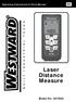 Operating Instructions & Parts Manual. Laser Distance Measure. Model No. 38YG99