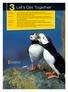 Reading: Vocabulary: Grammar: Listening: Speaking: Writing: Two horned puffins sat on a rock. Round Island, Alaska