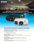 PowerLite Pro G6050W/G6150/G6450WU/ G6550WU/G6750WU/G6800/G6900WU 3LCD Projectors