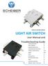 LIGHT AIR SWITCH. User Manual and Troubleshooting Guide WIRELESS LIGHTING MODULE ACKNOWLEDGEMENTS SAFETY WARNINGS EQUIPMENT DESCRIPTION