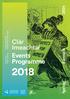 Clár Imeachtaí Events Programme