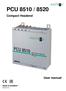 PCU 8510 / Compact Headend. User manual MADE IN GERMANY V3