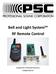 Bell and Light System tm RF Remote Control