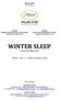 WINTER SLEEP A film by Nuri Bilge Ceylan