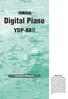 Digital Piano YDP-88II IMPORTANT