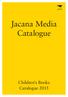 Jacana Media Catalogue