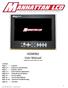 HD089B2 User Manual. Updated for Firmware Build 12/27/ Manhattan LCD LLC. - All Rights Reserved