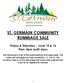ST. GERMAIN COMMUNITY RUMMAGE SALE