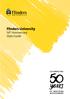 Flinders University 50 th Anniversary Style Guide