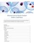 Pharmaceutical Patent Analyst Author Guidelines