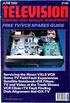 FREE TV/VCR SPARES GUIDE