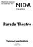 Parade Theatre. Technical Specifications
