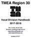 TMEA Region 30. Vocal Division Handbook