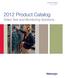 2012 Product Catalog