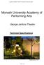 Monash University Academy of Performing Arts