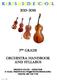 th Grade. Orchestra Handbook and Syllabus. preston davis Director   Phone: