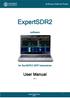 ExpertSDR2. User Manual. software. for SunSDR2 QRP transceiver V1.1