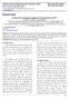 Research Article. ISSN (Print) Co., Ltd, Chongqing , China *Corresponding author Chen Hao