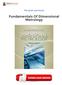 [PDF] Fundamentals Of Dimensional Metrology