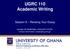 UGRC 110 Academic Writing