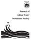 ISSN Journal of Indian Water Resources Society
