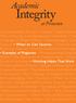 Integrity at Princeton