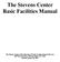 The Stevens Center Basic Facilities Manual