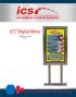 ICS Digital Menu. Installation Guide Version 1.1