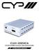 CLUX-SDI2HCA 3G-SDI to HDMI Converter with External Audio OPERATIONS MANUAL