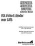 VGA Video Extender over CAT5