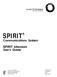 SPIRIT. SPIRIT Attendant. Communications System. User s Guide. Lucent Technologies Bell Labs Innovations