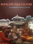 Nepalese Folk Culture A Compilation of Research Journals