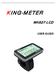 KING-METER WH527-LCD USER GUIDE