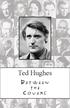 Ted Hughes BETWEEN THE COVERS