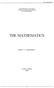 THE MATHEMATICS. Javier F. A. Guachalla H. The mathematics