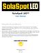 SolaSpot LED User Manual