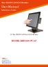 User Manual MODEL: KKF1500-PCAP. True FLAT P-CAP LCD Monitor. Installation Guide. 15 True FLAT P-CAP Touch LCD Monitor