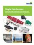Single Pole Devices Industrial Grade Connectors for Temporary and Semi-Permanent Power Distribution Applications