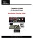Granite Installation Planning Guide. Live Video Production System. Create Compelling Live Video
