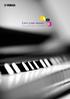 Live your music. Personal piano catalogue