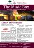 The Music Box. ABRSM Theory Exams. Highlights of this issue... Qatar Music Academy s monthly newsletter. Coming soon to QMA.