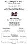 AAAAA Region IV Area 1 UIL One-Act Play Contest. John Marshall High School