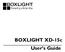 BOXLIGHT XD-15c User s Guide