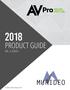 PRODUCT GUIDE VOL. 3, ISSUE 2