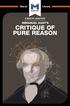 Immanuel Kant s Critique of Pure Reason